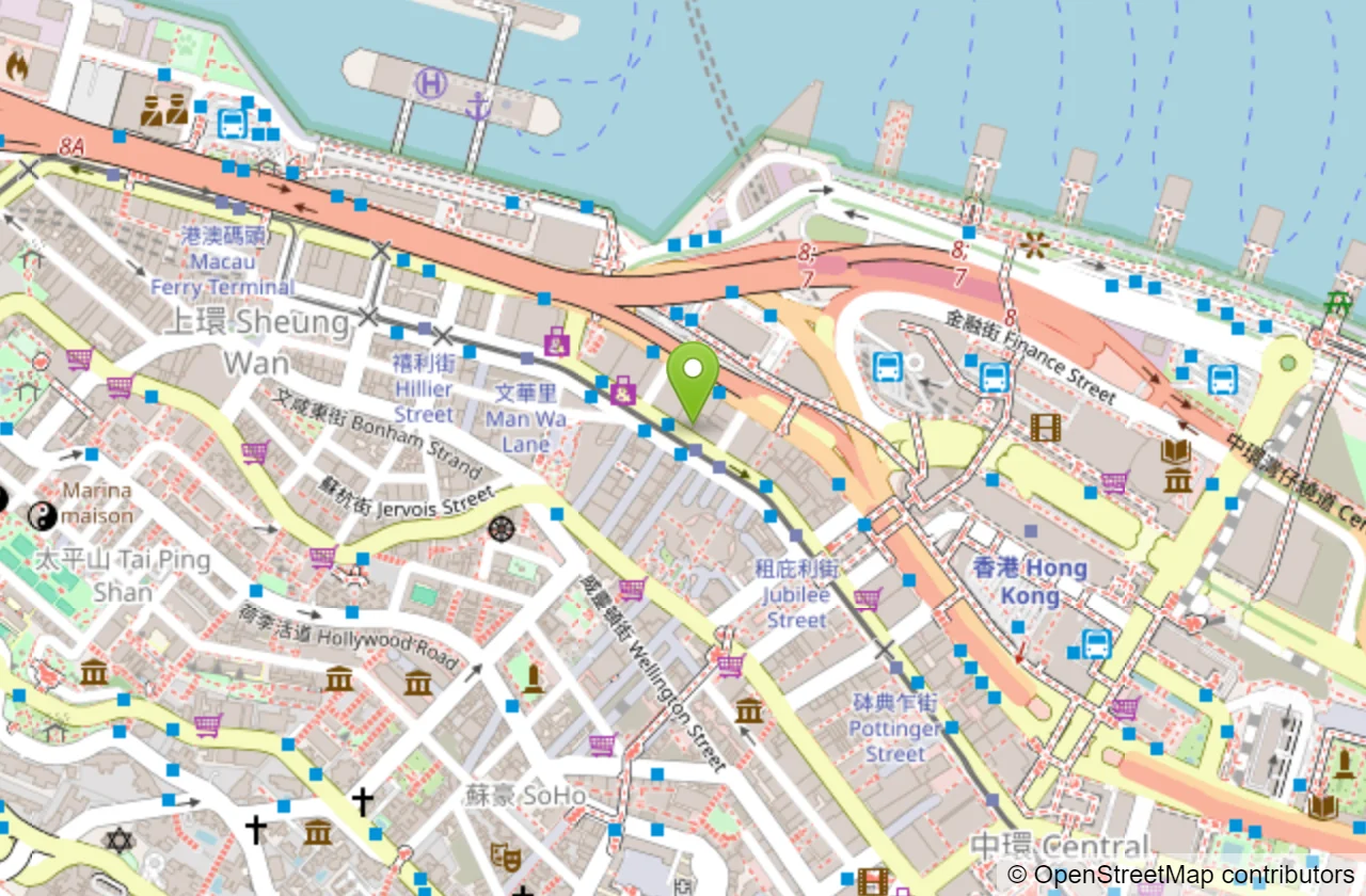 Map — Hong Kong office